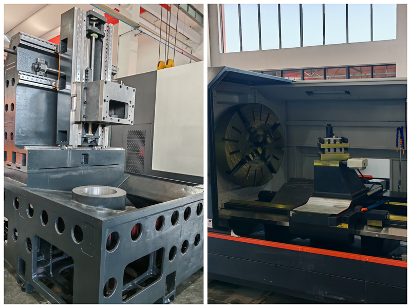What’s the difference between a cnc horizontal lathe and vertical turret lathe