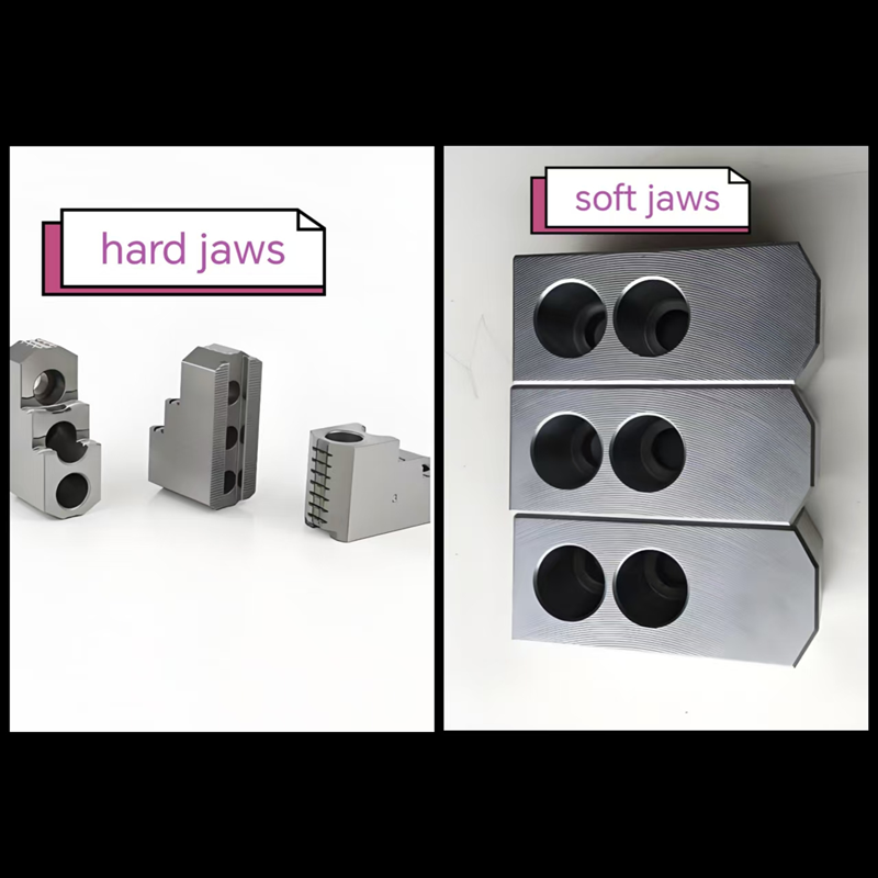 The introduction of lathe chuck jaws