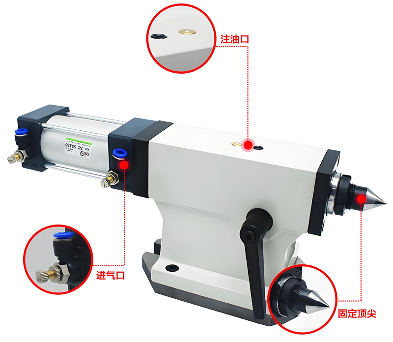 Tailstock: One of the important components on  lathe